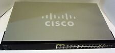 Cisco SG350X-24P-K9 24 port Gigabit PoE Stackable Network Switch picture