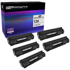 SPEEDYINKS Compatible Toner Cartridge for Canon 126 (Black, 5-Pack) picture