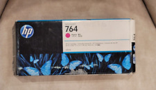 NEW GENUINE HP 764 Magenta 300 ml DesignJet Ink Cartridge Seales Box Date 2018 picture