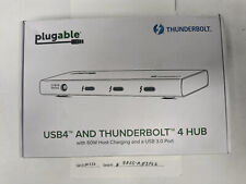 Plugable 5-in-1 USB4&Thunderbolt 4 Hub w/60W Charging, Single 8K or 2X 4K (#232) picture