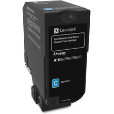 Lexmark 74C1SC0 Unison 7000 Page-Yield Cyan Toner Cartridge picture