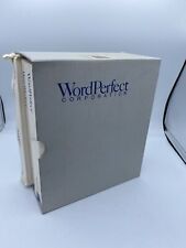 Vintage WordPerfect 5.1 for DOS Word Processing Software IBM 5.25 Floppy Disks picture