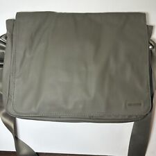INCASE COATED CANVAS MACBOOK MESSENGER BAG | TAUPE Excellent Condition picture