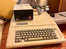 Vtg Apple II Computer  Rare Model AA11040B  Disk drive power up picture