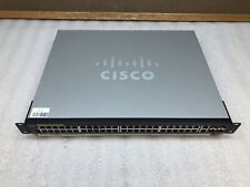 Cisco SG350-52MP-K9 V02 52-Port Gigabit PoE+ Managed Network Switch-TESTED/RESET picture