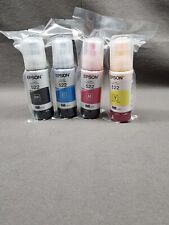Genuine OEM Epson 522 4-Pack Ink Combo Black Cyan Yellow Magenta -  picture