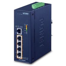 PLANET IGS-504HPT Industrial 4-Port 10/100/1000T 802.3at PoE SWITCH picture