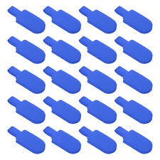 30 Pcs 1.5 x 0.7 Inch Cable Labels Write on Cord Labels Tags Blue picture