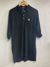 Vtg Apple Computer Front Desk Work Polo Shirt with White Apple Logo Size XL 90s picture