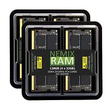 128GB Kit 4x32GB DDR4-2933 PC4-23400 ECC SODIMM 2Rx8 Memory Upgrade by NEMIX ... picture