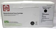 TRU RED Remanufactured Black Toner Cartridge for Canon 137 picture
