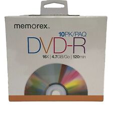 DVD-R Memorex 10pk ~16x|4.7GB/GO|120Min #21 picture