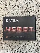 EVGA 450 BT 80+ Bronze 450W Power Supply (100-BT-0450-K1) OPENED - NEVER USED picture
