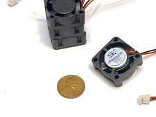 4 Pieces 5v fan 2510 small 2 pin computer GDStime 25mm x 10mm mini picture