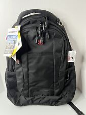 Swiss Gear Travel Backpack Black, SA5505 Laptop Safe Brand New picture