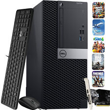 Dell Desktop Gaming PC Intel i5-8500 32GB 1TB SSD + 2TB NVIDIA / AMD Windows 11 picture