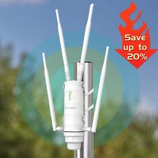 WAVLINK Outdoor WiFi Repeater Long Range Extender 1200Mbps Dual Band WiFi Router picture