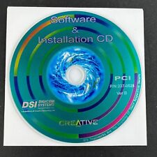 Creative Software & Installation PC CD-ROM Utilities picture