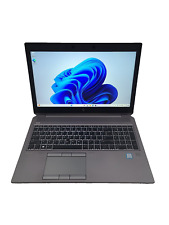 HP zBook 15 G5 i7-8750H 2.2GHz 32GB Ram 512GB SSD Win 11 Pro NVIDIA Quadro P2000 picture