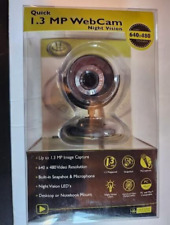 NEW Gear Head USB Quick 1.3 MP Web Cam + Night Vision & Microphone PC/MAC WC1300 picture