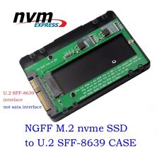 U.2 SFF-8639 To NGFF M.2 M-Key PCIE SSD Adapter For Mainboard Case Enclosure picture