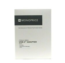 New Sealed Monoprice Consul Series USB-C to HDMI Adapter 34186 4K 60FPS (CI) picture