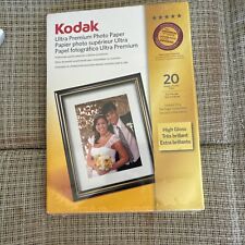 Kodak Ultra Premium Photo Paper 5x7 High Gloss 20 sheets Inkjet picture