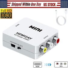 HDMI to AV Converter Output Digital to RCA Analog Audio/Video Input Composite picture