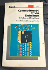 Vintage Commodore 64 Trivia, Data Base, Sams Book by Hunter & Guntle *See Detail picture