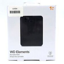 Western Digital Elements 1TB Portable HDD - WDBUZG0010BBK-WESN picture