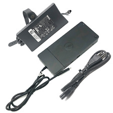 Dell USB-C Dock Station for Latitude 5520 5530 5540 Laptop w/130W Adapter w/Cord picture