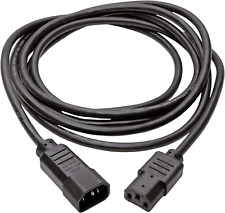 Standard Computer Power Extension Cord 10A, 18AWG (IEC-320-C14 to IEC-320-C13) 1 picture