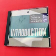 APPLE Reference & Presentations Library Fall 1991 CD Apple Partner Edition Vtg picture