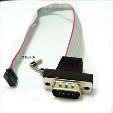 5pcs DB9 9pin PH 2.0mm Male to Female Extension Cable Serial RS232 Cable 30cm picture