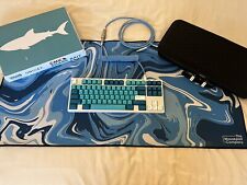 Custom Kbd8x Mkii Keyboard 80% / Gateron Tealio V2Switch Linear + CABLE/CASE/PAD picture
