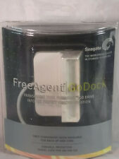 NIB Seagate Free Agent Go Dock White with Travel Case Sealed picture