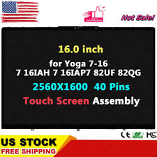 for Lenovo Yoga 7 16IAP7 82QG LCD Display 2560x1600 Touch Screen Assembly Bezel picture