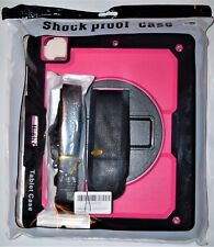 FANSONG Pink & Black High Quality Hard Tablet Case + Shoulder Strap  *NEW* picture