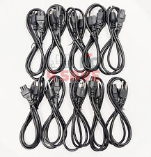 Lot of 10 Mickey Mouse 3-Prong AC Power Cord Cable Laptop PC Printers Computer picture