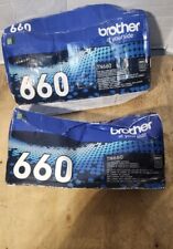 Genuine Brother  TN 660 Toner   (2-PACK) HIGH-YIELD OEM Damage Boxes picture