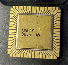 Vintage 1982 INTEL 80186 Ceramic & Gold CPU Untested COLLECTOR'S ITEM picture