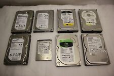 JOB LOT 8 X HARD DRIVES MIXED TOSHIBA SEAGATE WESTERN DIGITAL UNTESTED FOR PARTS picture
