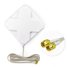 SMA 35dBi 4G 3G LTE MIMO External Antenna For TP-LINK TL-MR6400 AC750 LTE Router picture