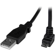 StarTech.com 2m Micro USB Cable Cord - A to Down Angle Micro B - Down Angled Mic picture