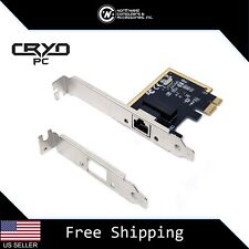 Cryo-PC PCIe Gigabit Network Adapter Card, Low Profile Bracket 10/100/1000 Mbps picture