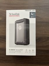 Brand New SEALED SanDisk Professional G-DRIVE ArmorATD 4TB External USB-C HDD picture
