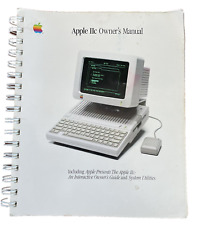 1984 Apple IIc Computer Owner's Manual Guide System Utilities picture