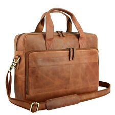 Leather Laptop briefcases Messenger Bag Best Office School College Satchel Bag picture