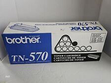 Brother TN-570 High-Yeild Black Toner Cartridge Genuine OEM Sealed Bag picture