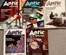 Antic Magazine: The Atari Resource, 5 Issues from 1986 picture